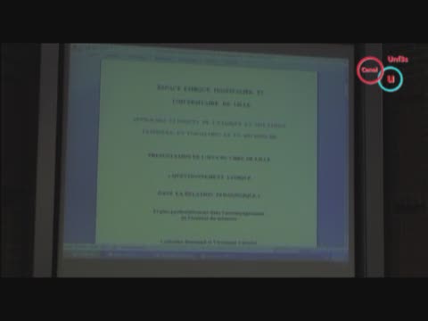 EEHU Lille 2011 – Questionnement éthique dans la relation pédagogique.
