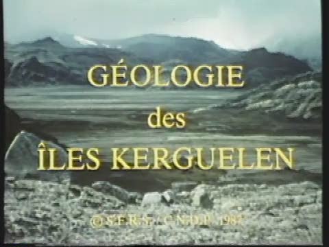 Géologie des îles Kerguelen