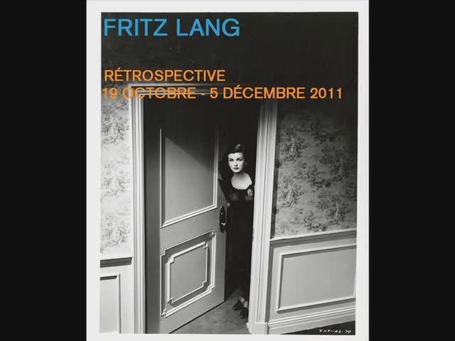 Fritz Lang : une vie à l'œuvre. Conférence de Bernard Eisenschitz