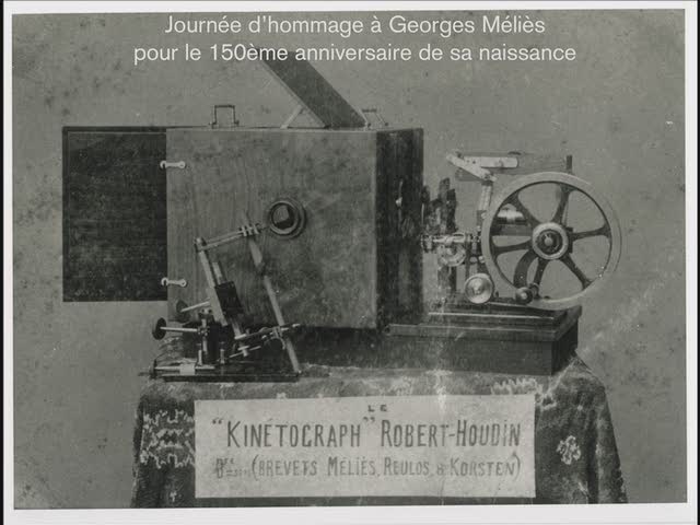 Méliès technicien : la première caméra et le premier projecteur de Méliès. Laurent Mannoni