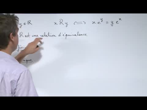 Exercice 2 (Relation d'équivalence, relation d'ordre) [00212]