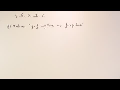 Exercice 7 (Injection, surjection, bijection) [00193]