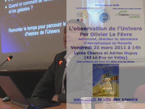 L'observation de l'univers - Olivier Le Fèvre