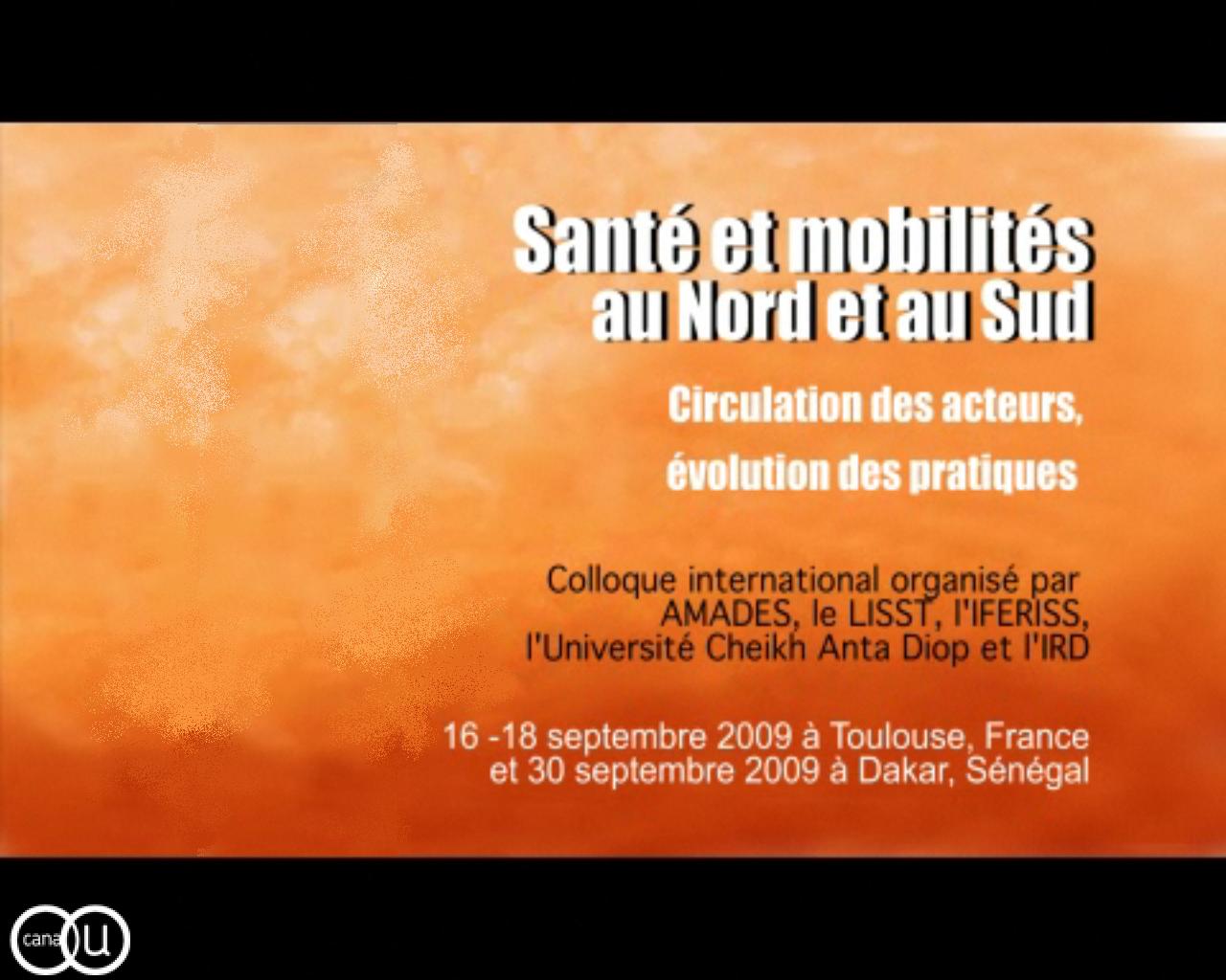 Colloque "Santé et mobilités au Nord et au Sud" : discours de bienvenue / Aline Sarradon-Eck