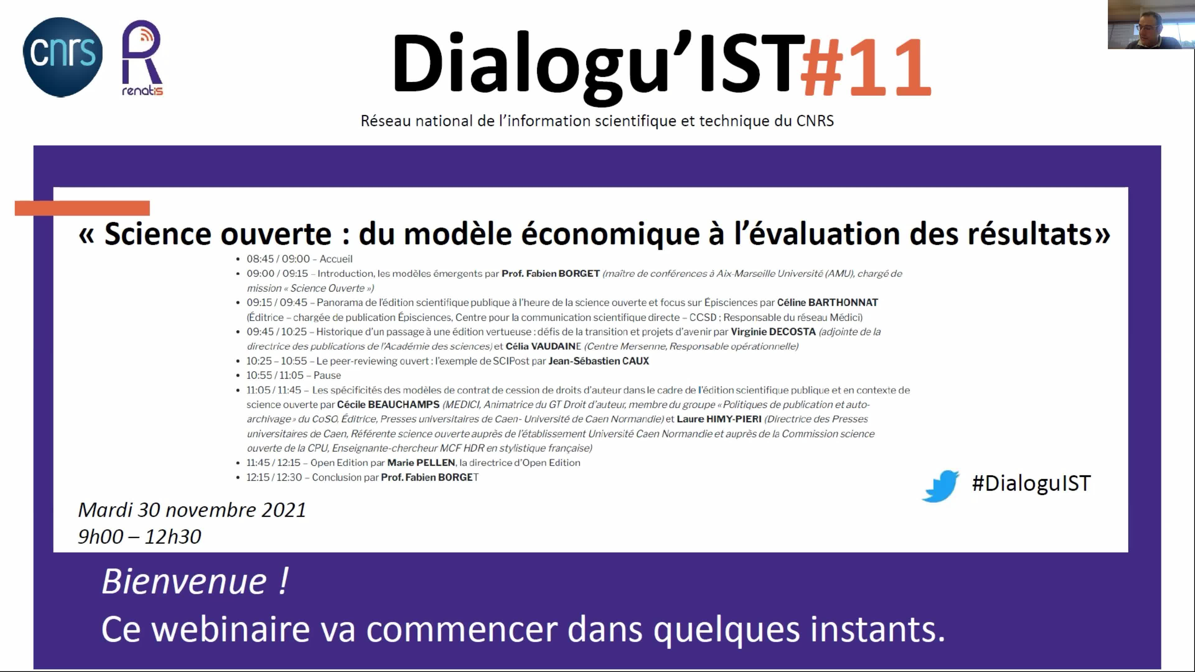 Atelier Dialogu'IST 11 - Introduction, les modèles émergents