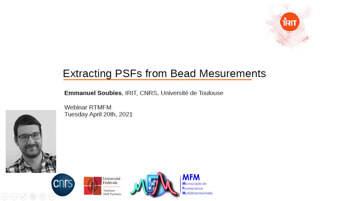Extracting PSFs from Bead Measurements