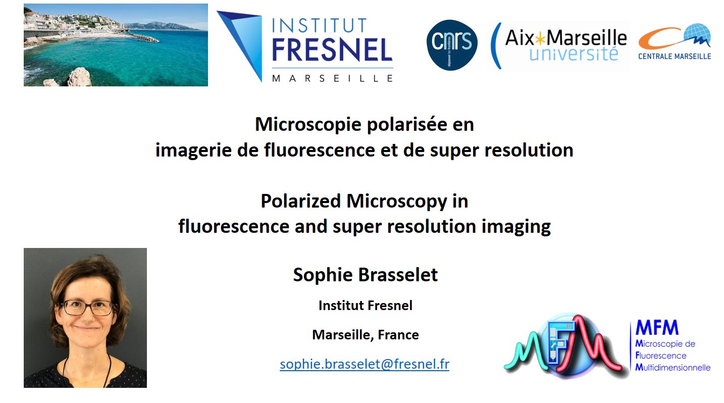 Microscopie polarisée en imagerie de fluorescence et de super résolution