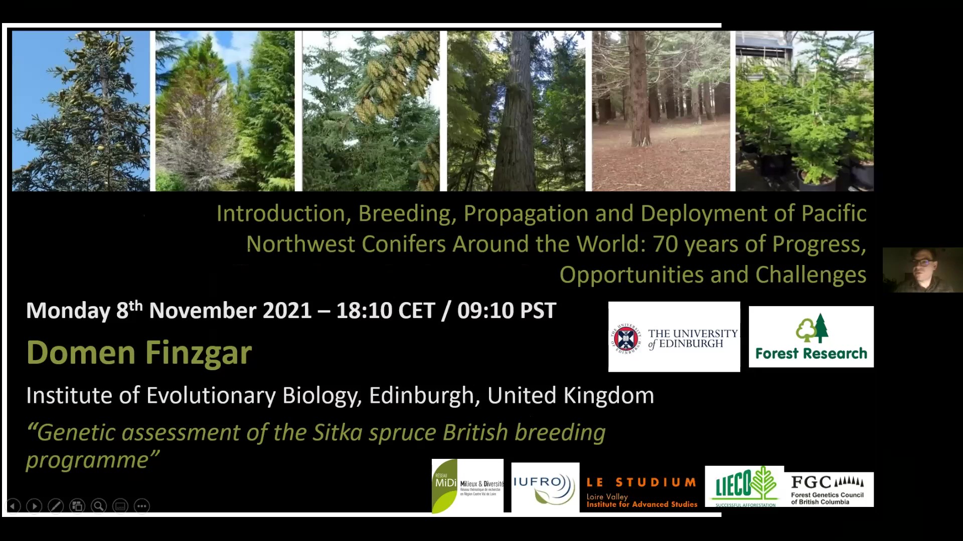 Genetic assessment of the Sitka spruce British breeding programme - Domen Finzgar