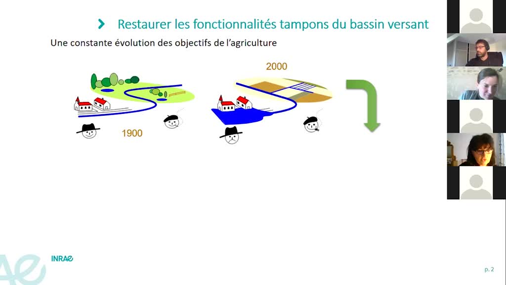 Le projet Brie'Eau. Vers une nouvelle construction de paysage agricole et écologique sur le territoire de la Brie : associer qualité de l'eau et biodiversité (ZA Seine)