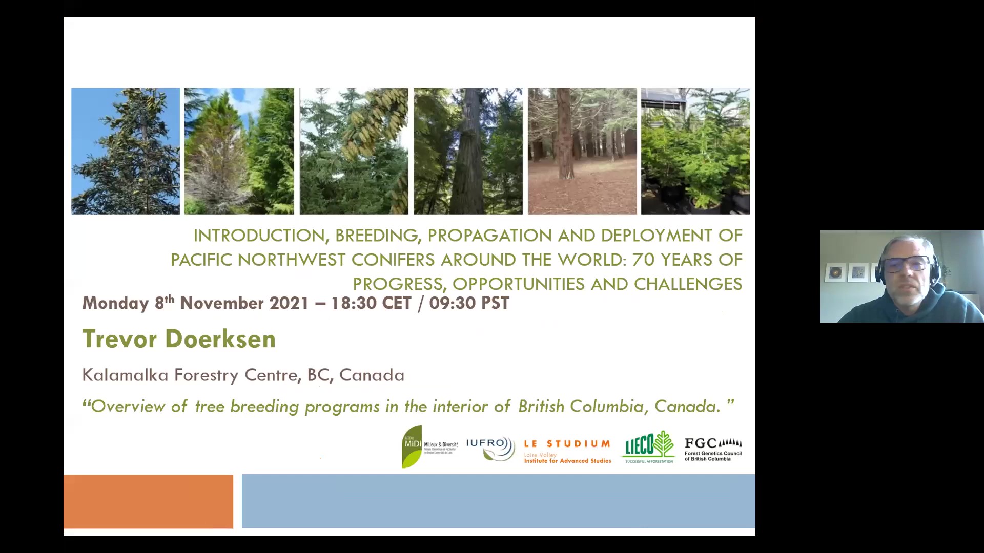 Overview of tree breeding programs in the interior of British Columbia, Canada - Trevor Doerksen