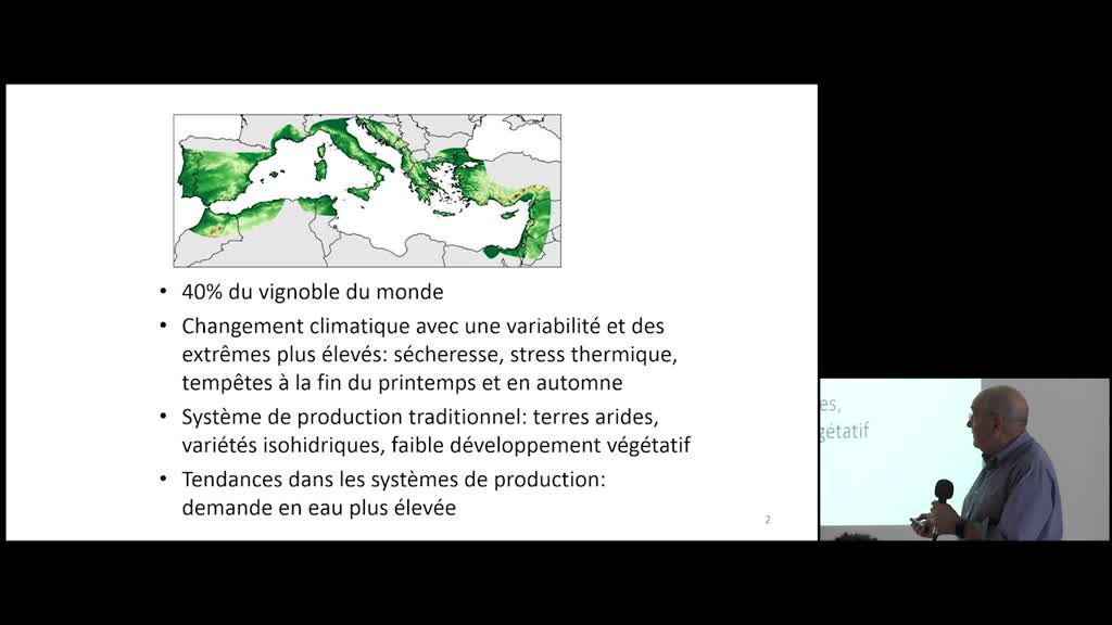1- Vicente SOTES - Adaptation de la viticulture à la sécheresse et au changement climatique en région méditerranéenne : le rôle de la ressource en eau dans les choix d'adaptation et l'augmentation de la vulnérabilité à la sécheresse.