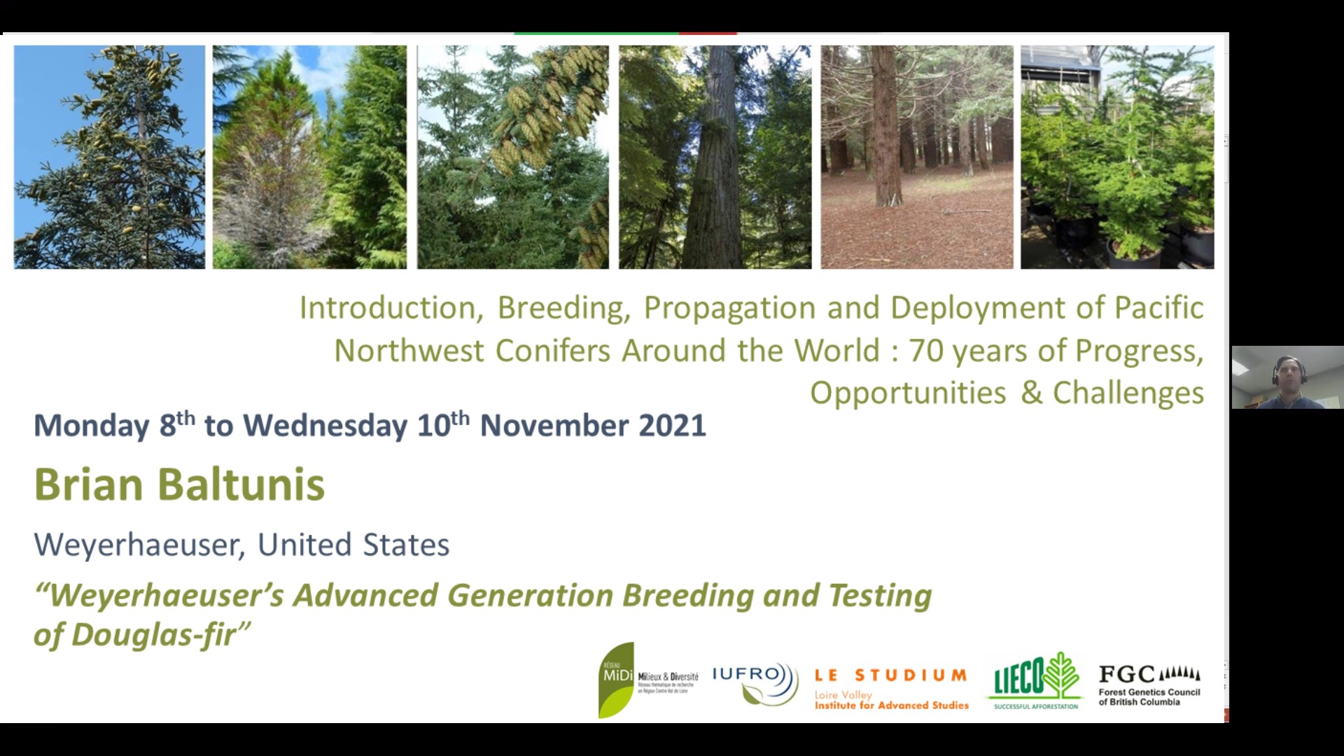 Weyerhaeuser's Advanced Generation Breeding and Testing of Douglas-fir - Brian Baltunis