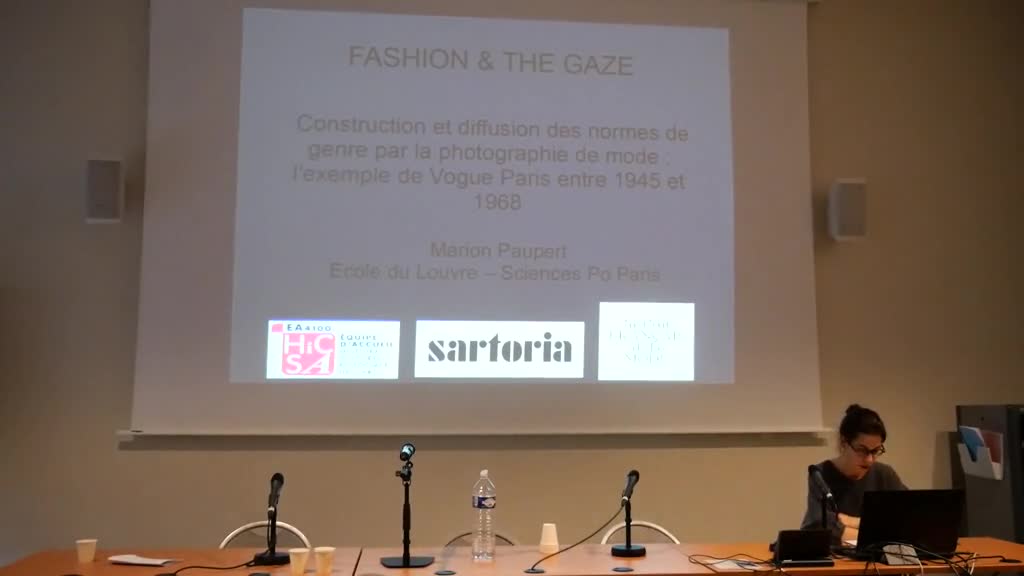 Marion Paupert - Construction et diffusion des normes de genre par la photographie de mode : l'exemple de Vogue Paris entre 1945 et 1968