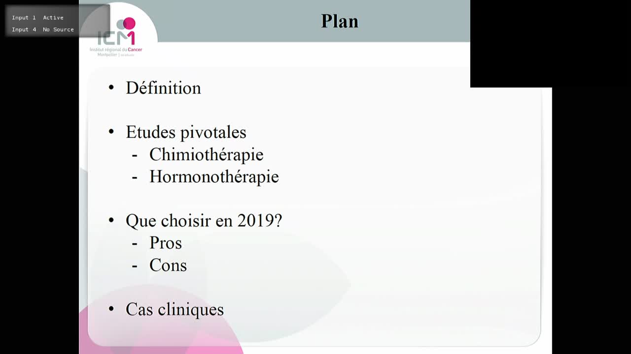 SFJRO Montpellier 2019 - Cancer prostate métastatique hormonosensible