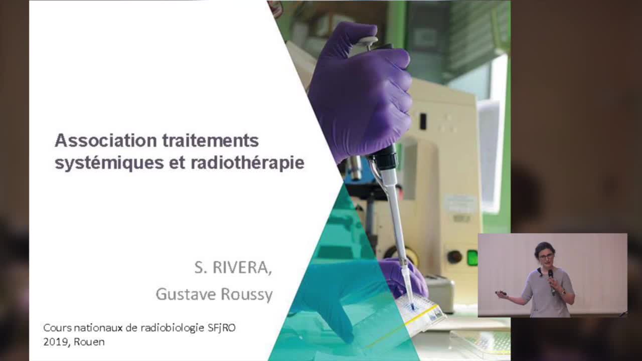 SFjRO Rouen 2019 - Association therapie systémique et radiothérapie