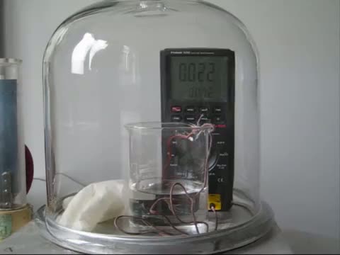 L'ébullition de l'eau à basse température par diminution de la pression