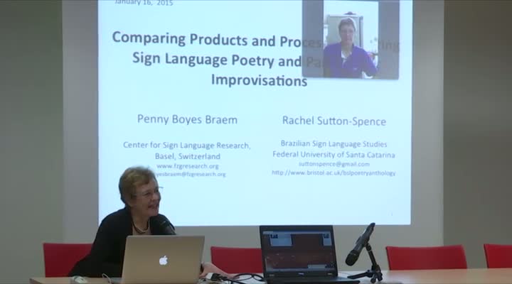 Comparing Products and Processes of Creating Sign Language Poetry and Pantomimic Improvisations