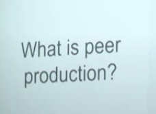 Les Peer Production Studies : un champ de recherche à construire ? discussion