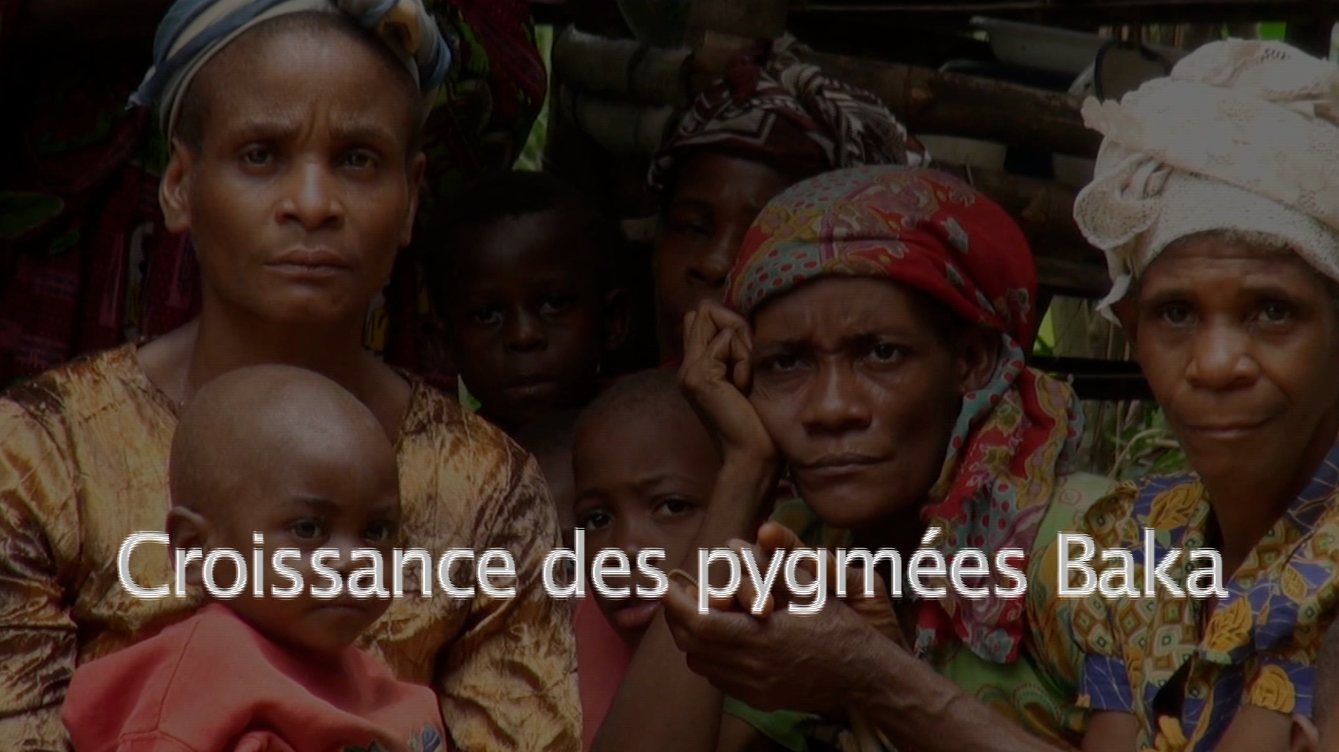 Croissance des pygmées Baka / Mission 2010