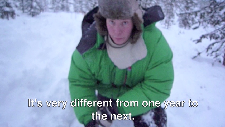 The Science of Snow, Nautijaur, Lapland , 12 November 2010