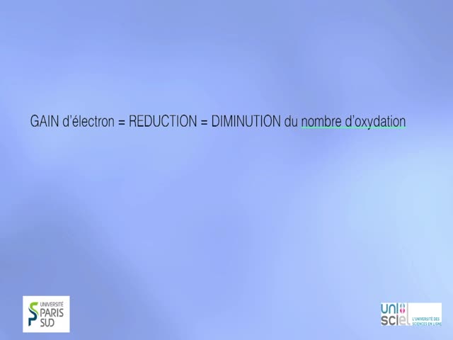 TRILOGIQUE sem 11 introduction a la chimie des solutions-réaction d'oxydo-réduction