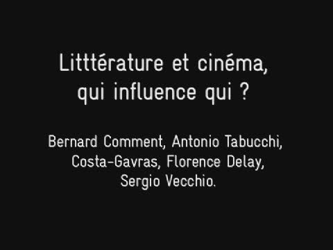 Cinéma et littérature, qui influence qui ? Table ronde