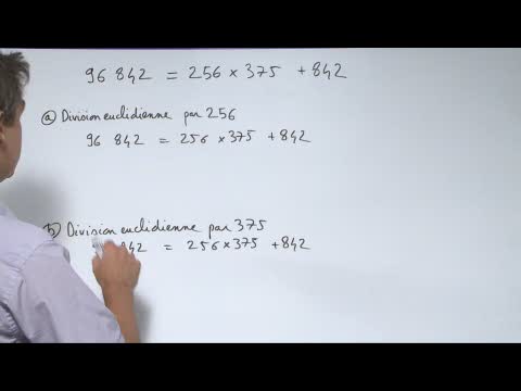 Exercice 1 (Arithmétique dans Z) [00251]