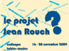 Projet Jean Rouch ? J2.3 : Communications 1 (version anglaise) 
