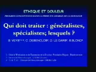 Amiens 2005 : Qui doit traiter : généralistes, spécialistes, lesquels ?