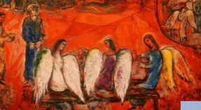 Le repas offert par Abraham (Genèse 18, 1‐15) et sa réception iconographique par Marc Chagall