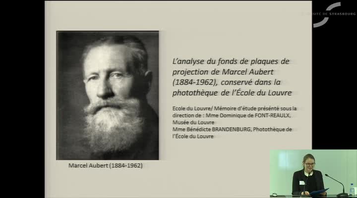 Les plaques de verre de l’historien d’art Marcel Aubert (1884-1962).