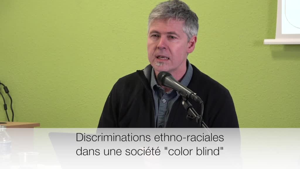 15. Patrick Simon : Discriminations ethno-raciales dans une société "color blind"