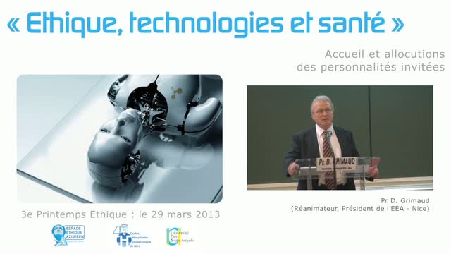 3e Printemps Éthique : "Éthique, technologies et santé"