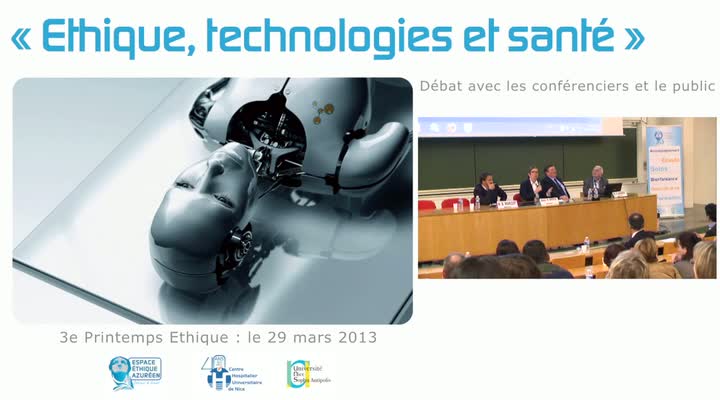 3e Printemps Éthique : "Éthique, technologies et santé" (débat)
