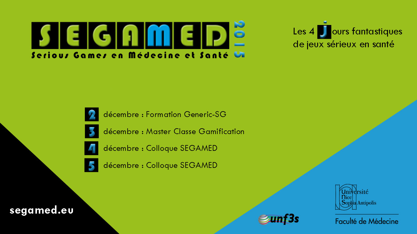 SeGaMed 2015 - Conférence d'ouverture - Jacques Demongeot