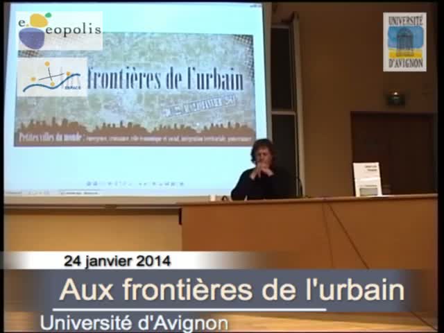 Vidéo 6 Aux frontières de l'urbain - At the frontiers of urban space