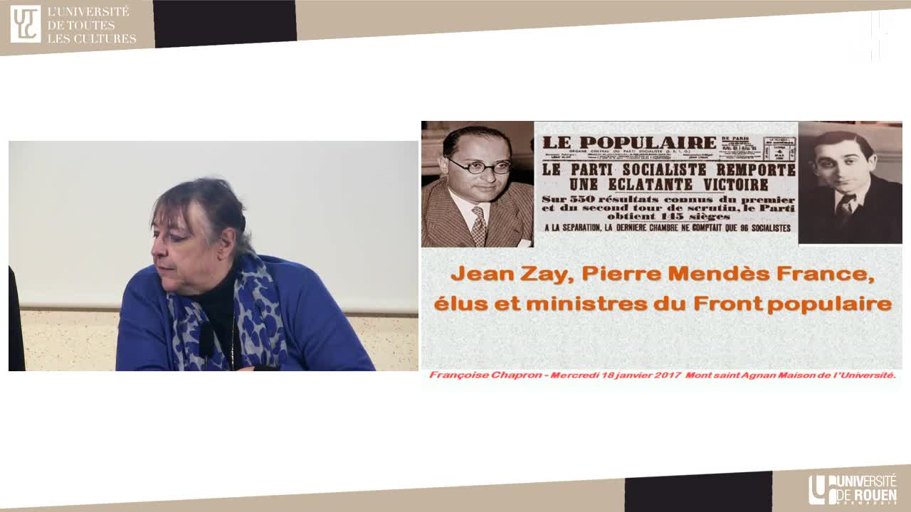 Jean Zay, Pierre Mendès France - Élus et Ministres du Front populaire