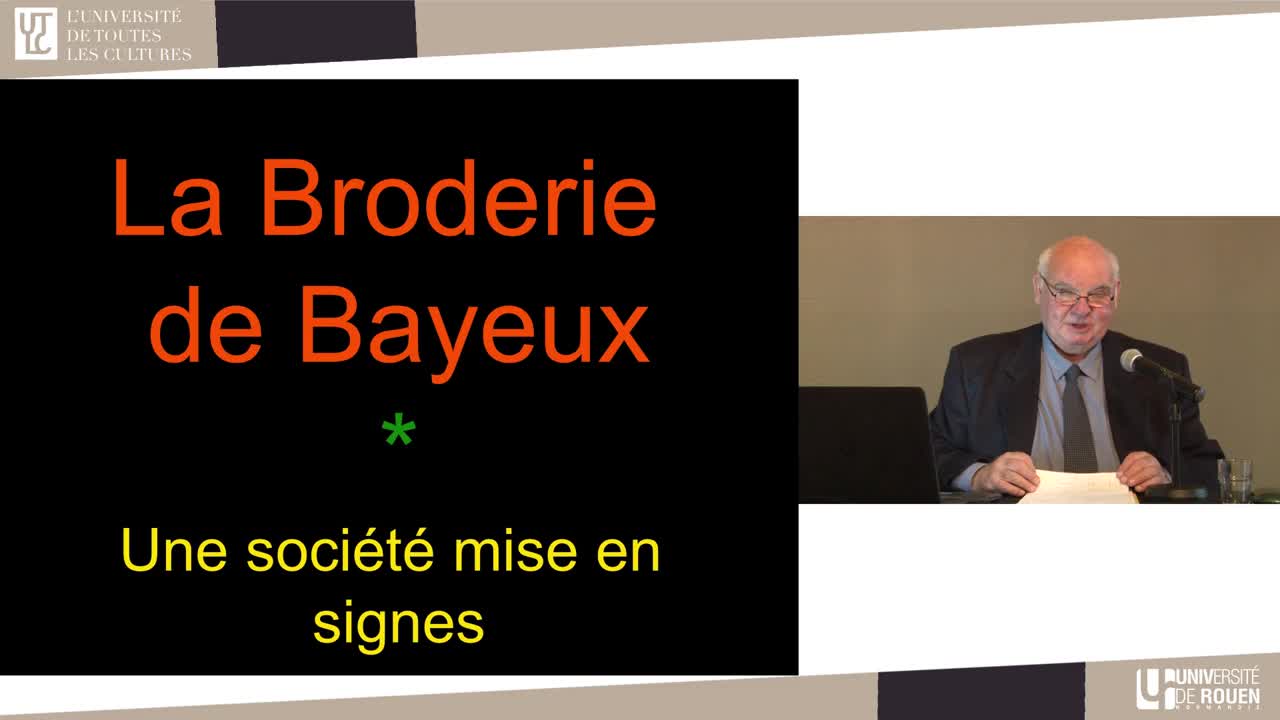 La broderie de Bayeux : une société mise en signes