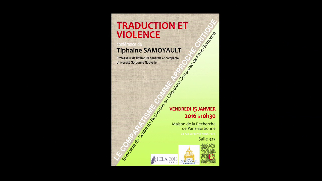 Traduction et violence