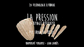 La technologie lithique. 2. Le débitage de lames par pression / François Briois