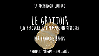 La technologie lithique. 3. La retouche par percussion directe : le grattoir / François Briois